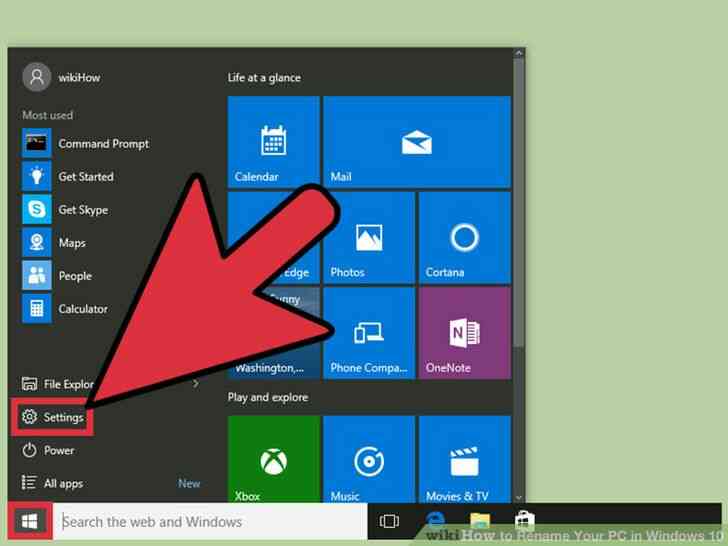 Image intitulée Renommer Votre PC sous Windows 10 Étape 1